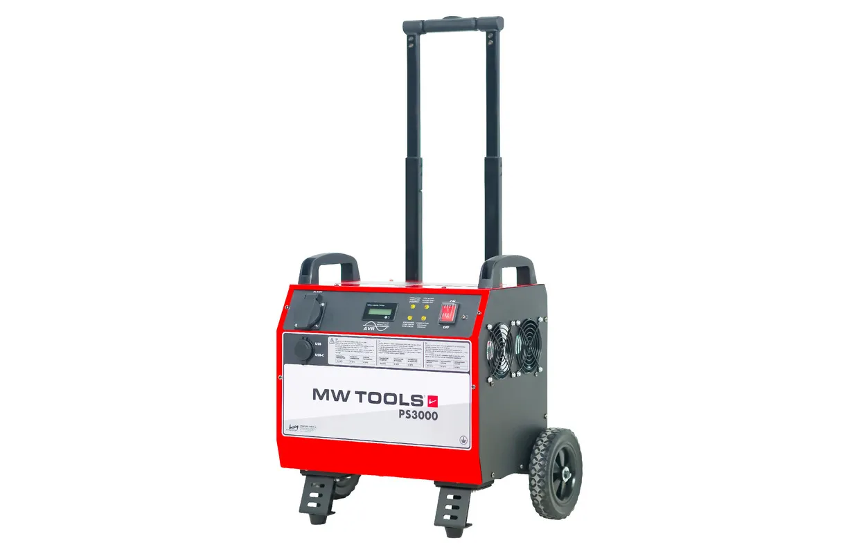 Power station 230 V 2405 Wh 3.5 kW industrieel met trolley MW Tools