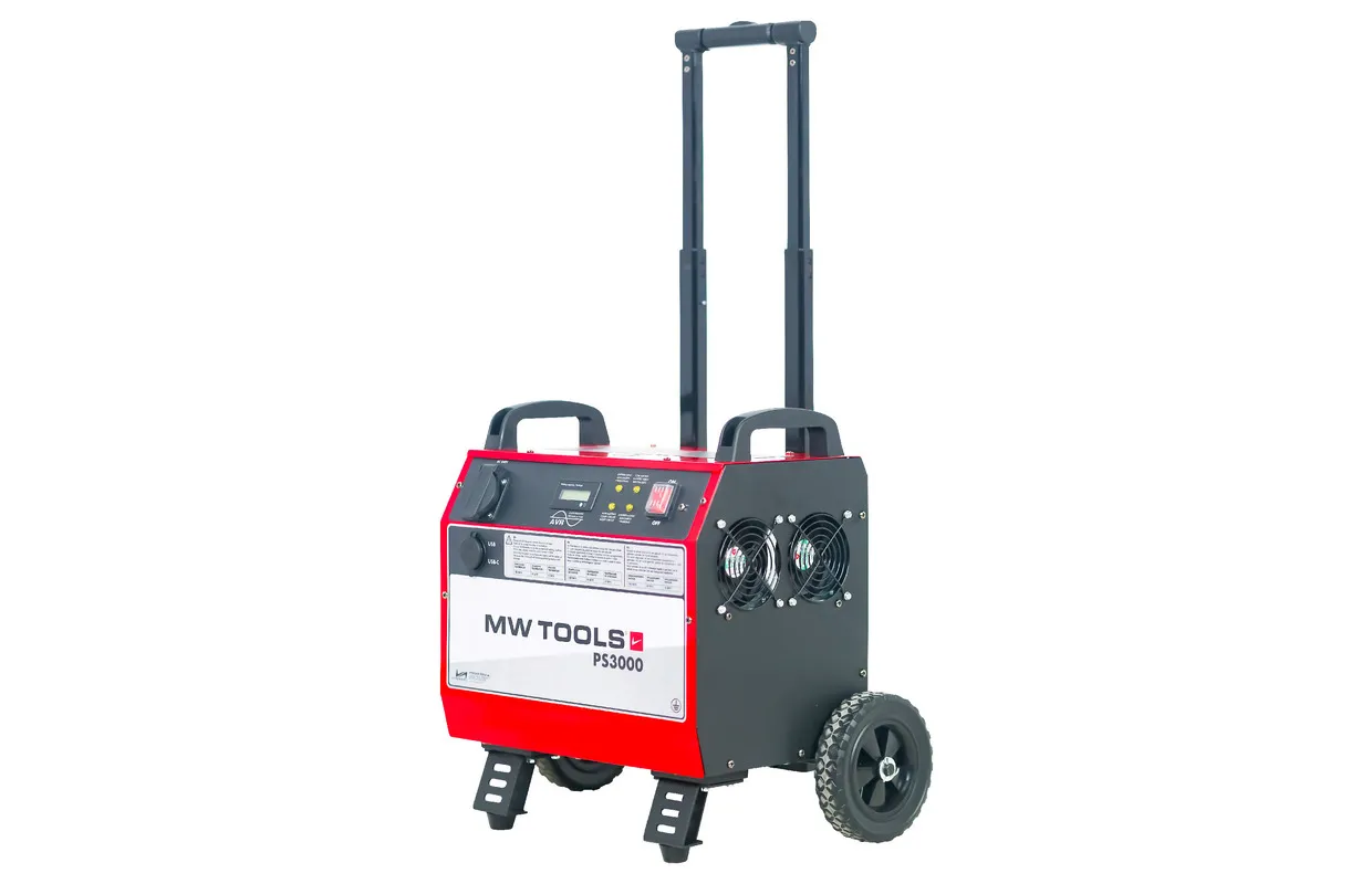 Power station 230 V 2405 Wh 3.5 kW industrieel met trolley MW Tools