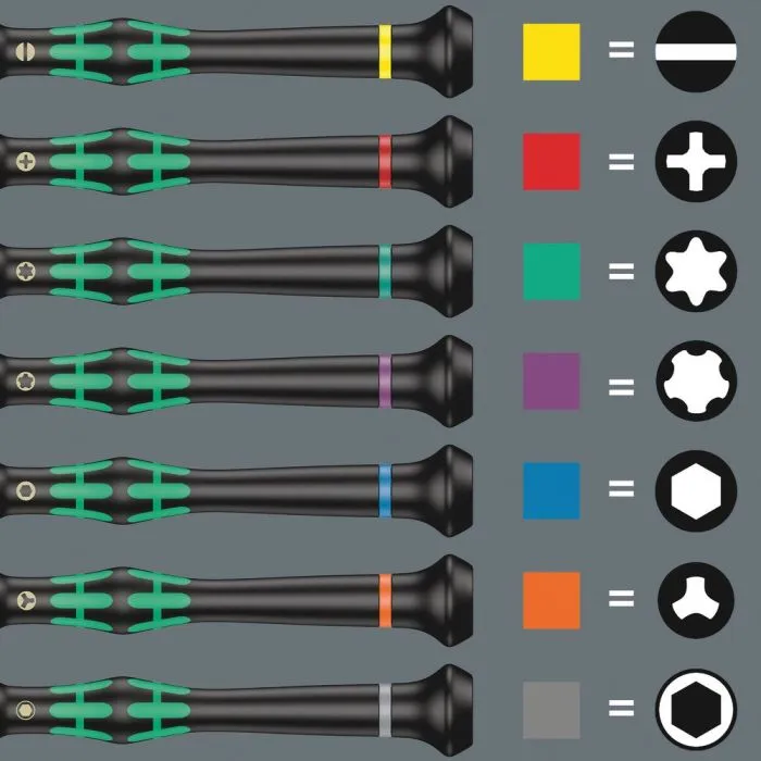 WERA KRAFTFORM MICRO BIG PACK 1 MICROSCHROEVENDRAAIERSET, 25DELIG